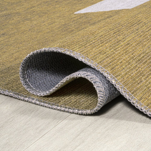 5' X 8' Geometric Area Rug