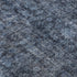 5' X 8' Blue And Charcoal Damask Washable Area Rug With UV Protection