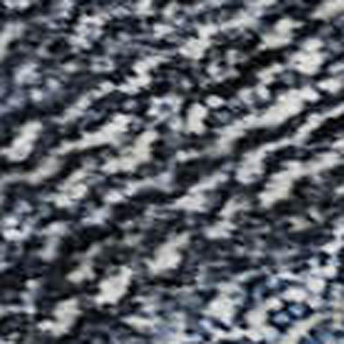 8' X 10' Blue And Charcoal Damask Washable Area Rug With UV Protection