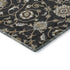 5' X 8' Black Ivory And Gray Moroccan Washable Area Rug With UV Protection