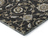 8' X 10' Black Ivory And Gray Moroccan Washable Area Rug With UV Protection