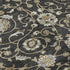 8' X 10' Black Ivory And Gray Moroccan Washable Area Rug With UV Protection