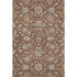 9' X 12' Rust Gray And Ivory Moroccan Washable Area Rug With UV Protection