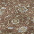 9' X 12' Rust Gray And Ivory Moroccan Washable Area Rug With UV Protection