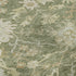 8' X 10' Artichoke Green Beige And Copper Floral Medallion Washable Area Rug With UV Protection