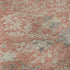 8' X 10' Coral Beige And Taupe Floral Washable Area Rug With UV Protection