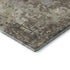5' X 8' Beige Blue And Gray Abstract Washable Area Rug With UV Protection