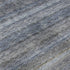 5' X 8' Blue And Gray Striped Washable Area Rug With UV Protection
