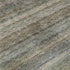 9' X 12' Taupe Beige And Blue Striped Washable Area Rug With UV Protection
