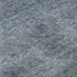 5' X 8' Blue And Silver Abstract Washable Area Rug With UV Protection