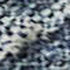 5' X 8' Blue And Silver Abstract Washable Area Rug With UV Protection