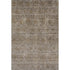 5' X 8' Brown And Beige Abstract Washable Area Rug With UV Protection