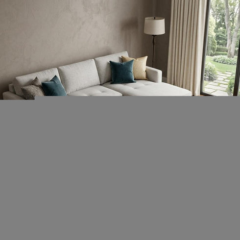 8' X 10' Gray And Silver Abstract Washable Area Rug With UV Protection