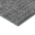 8' X 10' Gray And Silver Abstract Washable Area Rug With UV Protection