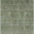 8' X 10' Olive Green And Silver Abstract Washable Area Rug With UV Protection