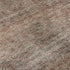 5' X 8' Coral Gray And Silver Striped Washable Area Rug With UV Protection
