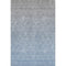 5' X 8' Blue Gray And Silver Geometric Washable Area Rug With UV Protection