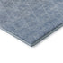 5' X 8' Blue Gray And Silver Geometric Washable Area Rug With UV Protection