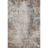 5' X 8' Beige Gray And Copper Abstract Washable Area Rug With UV Protection