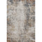 8' X 10' Beige Gray And Copper Abstract Washable Area Rug With UV Protection
