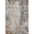 8' X 10' Beige Gray And Copper Abstract Washable Area Rug With UV Protection