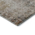 8' X 10' Beige Gray And Copper Abstract Washable Area Rug With UV Protection