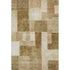 8' X 10' Terra Cotta Beige And Copper Geometric Washable Area Rug With UV Protection