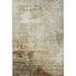 5' X 8' Linen Ivory And Copper Abstract Washable Area Rug With UV Protection