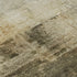 5' X 8' Linen Ivory And Copper Abstract Washable Area Rug With UV Protection
