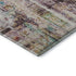9' X 12' Lavender Green And Teal Abstract Washable Area Rug With UV Protection