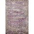 8' X 10' Blush And Ivory Abstract Washable Area Rug With UV Protection