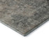 5' X 8' Coffee And Beige Abstract Washable Area Rug With UV Protection