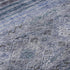 8' X 10' Blue Charcoal And Gray Abstract Geometric Washable Area Rug With UV Protection