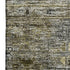 8' X 10' Pewter Olive Green And Beige Tribal Washable Area Rug With UV Protection