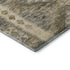 5' X 8' Beige Gray And Ivory Geometric Washable Area Rug With UV Protection