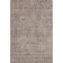 5' X 8' Coffee And Beige Geometric Washable Area Rug With UV Protection