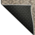5' X 8' Coffee And Beige Geometric Washable Area Rug With UV Protection