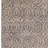 5' X 8' Coffee And Beige Geometric Washable Area Rug With UV Protection