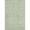 5' X 8' Mint Green And Ivory Geometric Washable Area Rug With UV Protection
