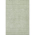 5' X 8' Mint Green And Ivory Geometric Washable Area Rug With UV Protection
