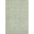 9' X 12' Mint Green And Ivory Geometric Washable Area Rug With UV Protection