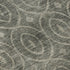 8' Pewter And Gray Geometric Washable Area Rug With UV Protection