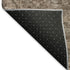 5' X 8' Brown Beige And Taupe Oriental Washable Area Rug With UV Protection