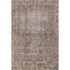 5' X 8' Brown Beige And Taupe Oriental Washable Area Rug With UV Protection