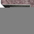 5' X 8' Merlot And Silver Oriental Washable Area Rug With UV Protection
