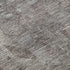 5' X 8' Coffee And Silver Oriental Washable Area Rug With UV Protection