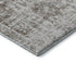 5' X 8' Chocolate And Ivory Oriental Washable Area Rug With UV Protection