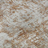 5' X 8' Terra Cotta And Silver Oriental Washable Area Rug With UV Protection