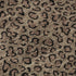 8' X 8' Brown And Black Animal Print Washable Round Rug With UV Protection