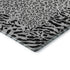5' X 8' Gray And Black Animal Print Washable Area Rug With UV Protection